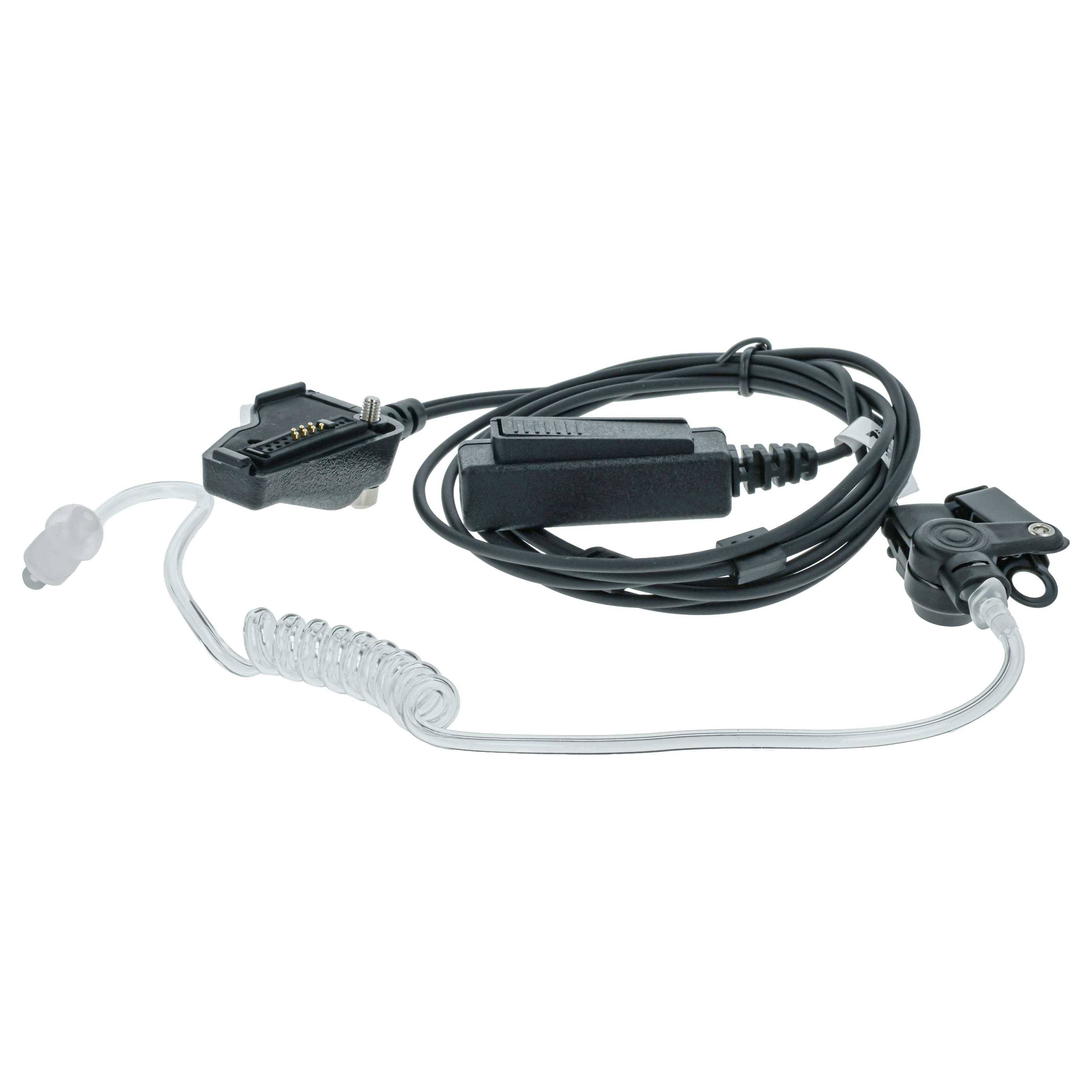 vhbw Headset kompatibel mit Kenwood TK-290 FuG 11b | TK-3140, TK-3140E, TK-3148, TK-3180, TK-3180E, TK-3180E MPT-2