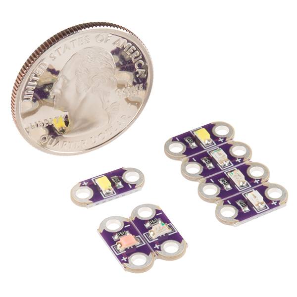 SparkFun LilyPad Rainbow LED (6 Colors) DEV-13903-1