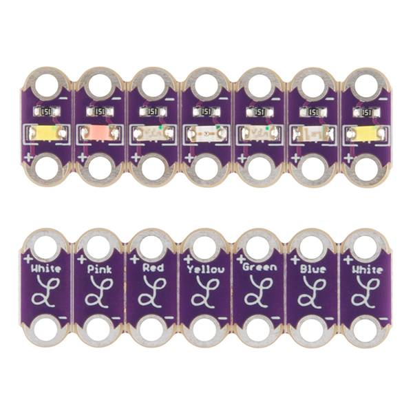 SparkFun LilyPad Rainbow LED (6 Colors) DEV-13903-2