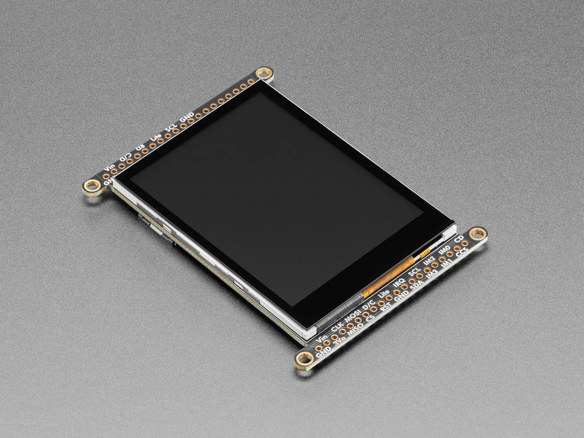 Adafruit 2.8inch TFT LCD Cap Touch Breakout Board with MicroSD Socket 2090-0