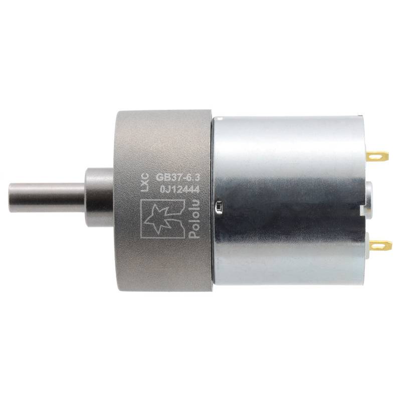 Pololu 6.3:1 Metal Gearmotor 37Dx50L mm 24V (Helical Pinion) 4688-2