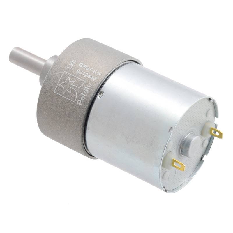 Pololu 6.3:1 Metal Gearmotor 37Dx50L mm 24V (Helical Pinion) 4688-3