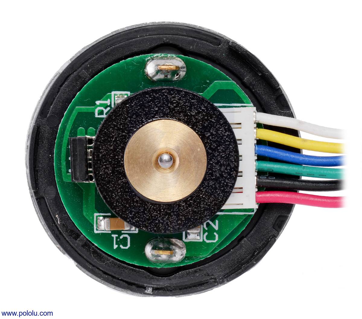 Pololu 150:1 Metal Gearmotor 37Dx73L mm 24V with 64 CPR Encoder (Helical Pinion)-3