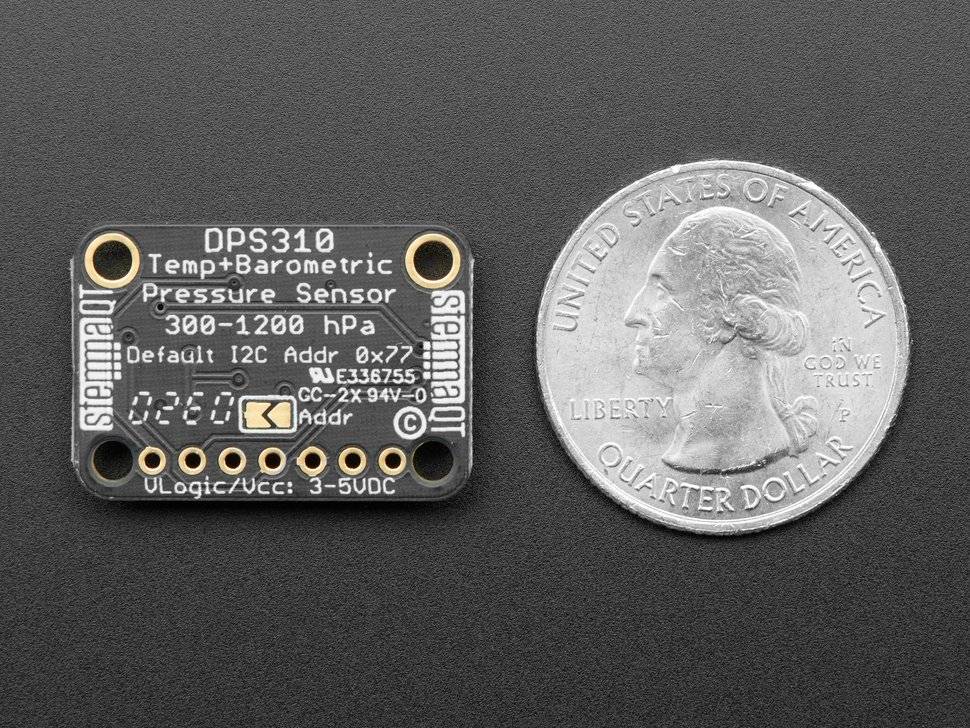 Adafruit DPS310 Precision Barometric Pressure Altitude Sensor STEMMA QT Qwiic-4