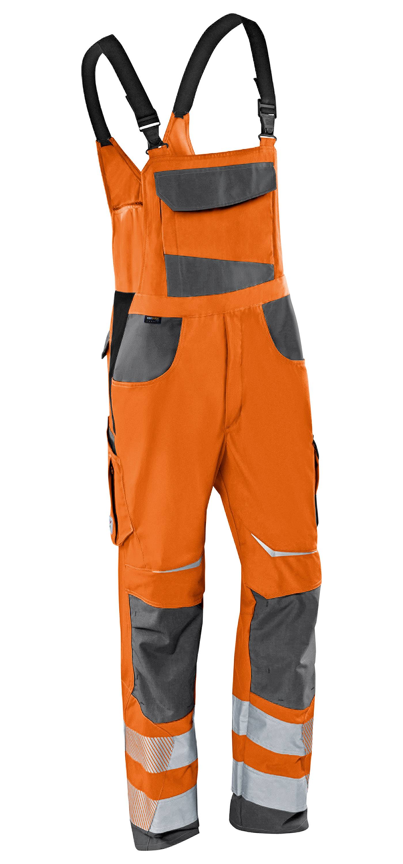 KÜBLER REFLECTIQ Latzhose PSA 2, warnorange/anthrazit, 110-0