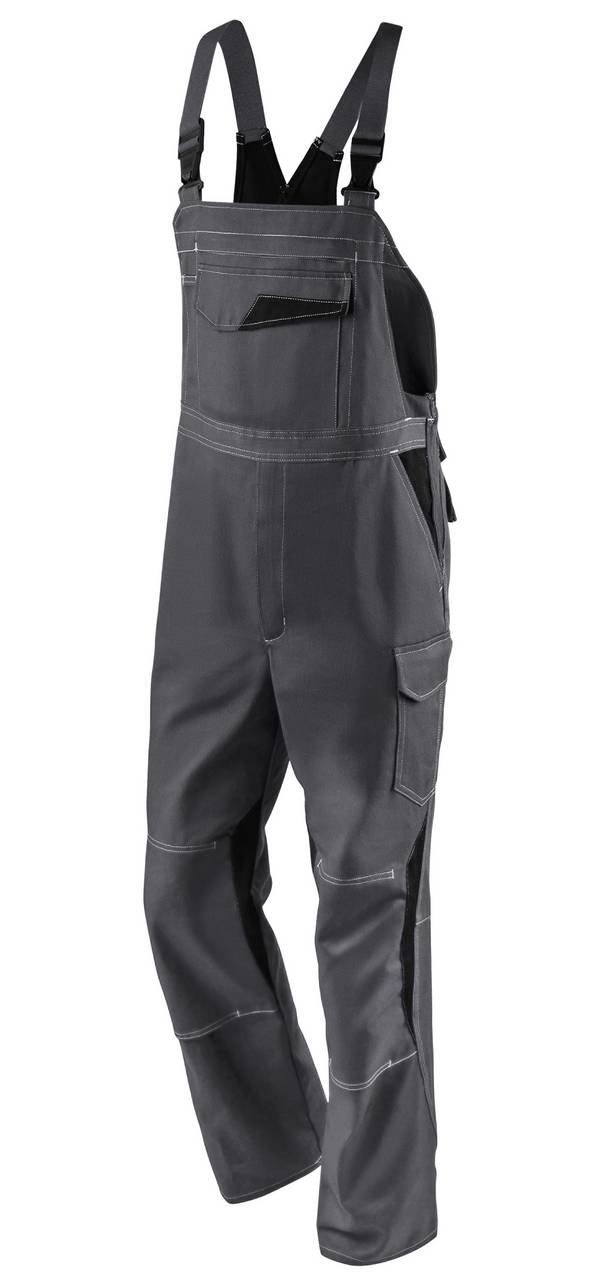 IMAGE DRESS NEW DESIGN Latzhose, anthrazit/schwarz, 44