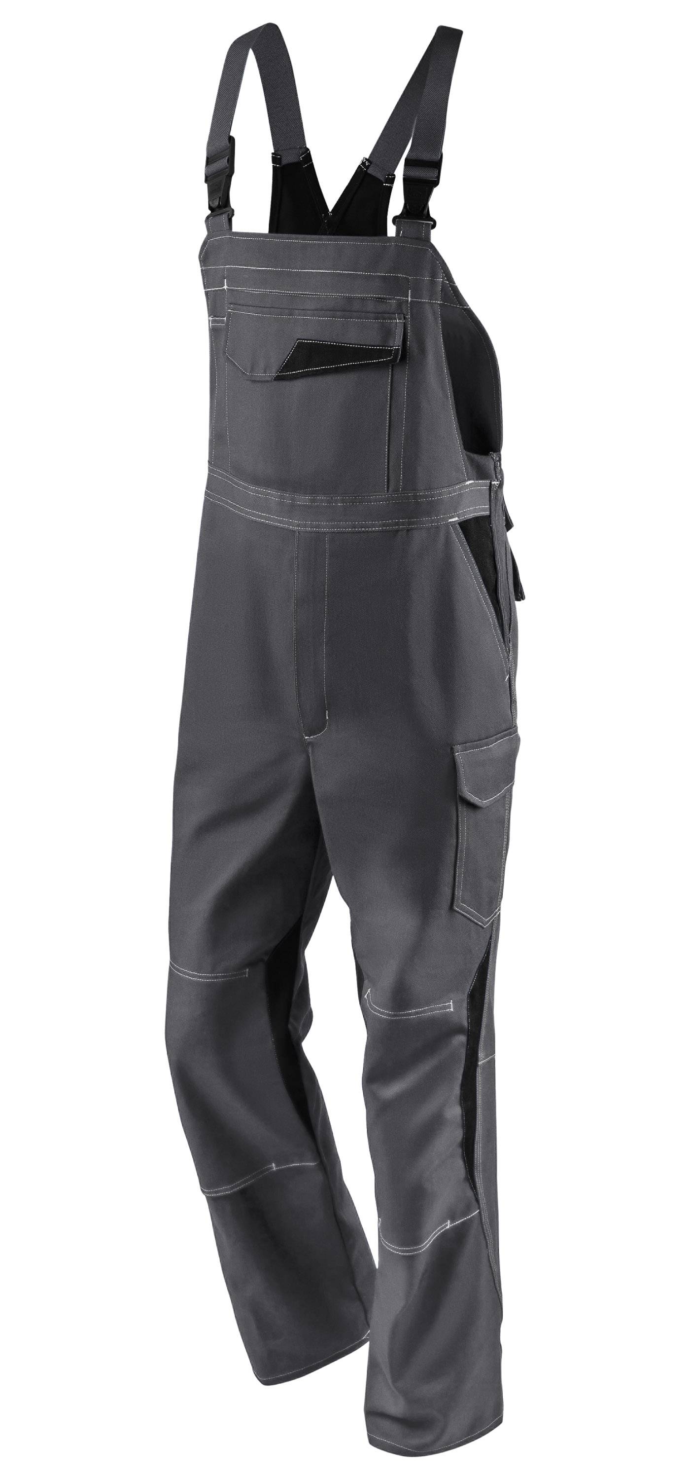 IMAGE DRESS NEW DESIGN Latzhose, anthrazit/schwarz, 25-0