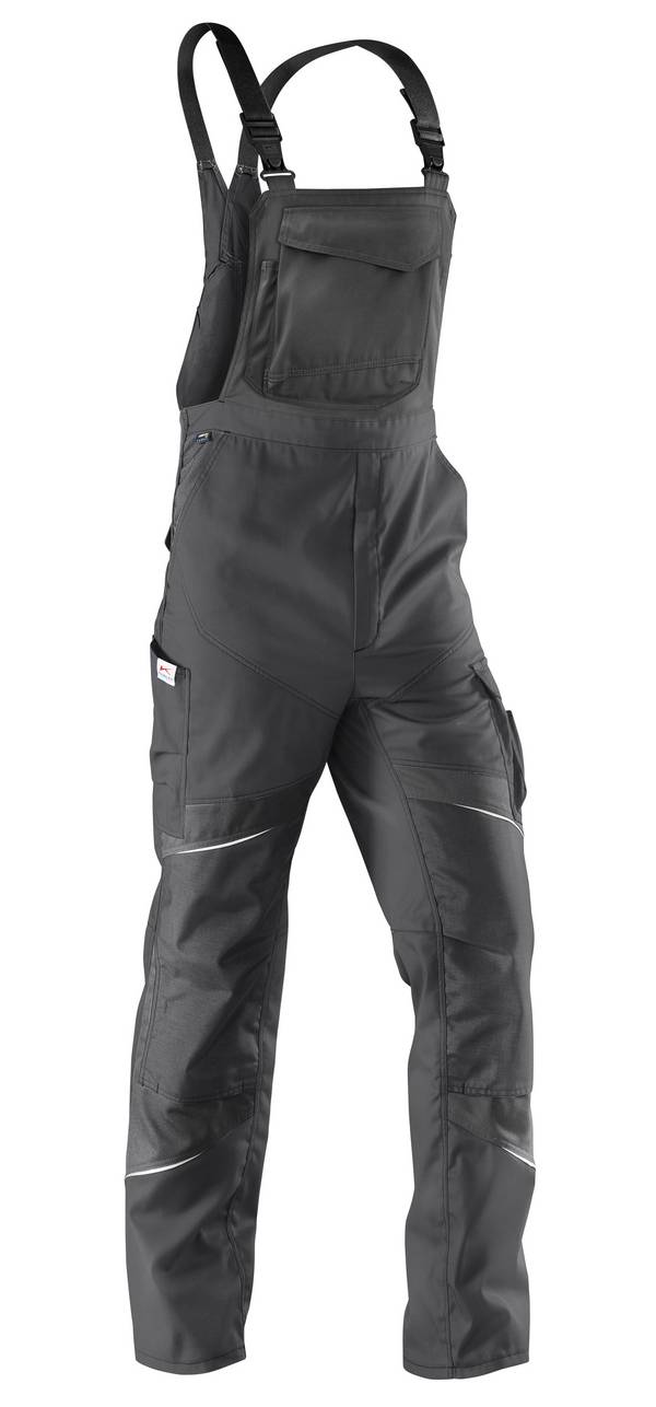 KÜBLER ACTIVIQ Latzhose, anthrazit, 114