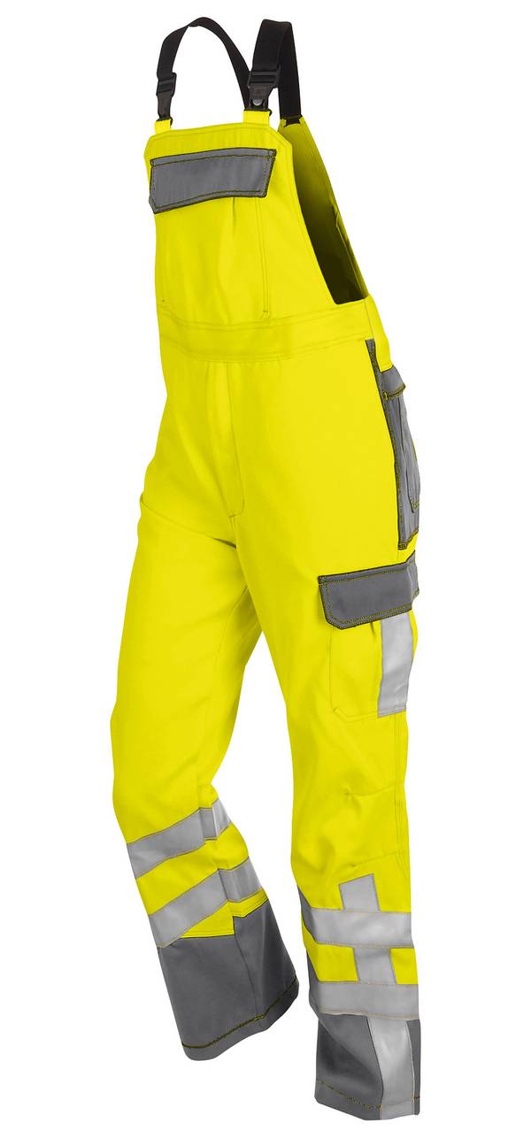 SAFETY 7 Latzhose PSA 3, warngelb/anthrazit, 58
