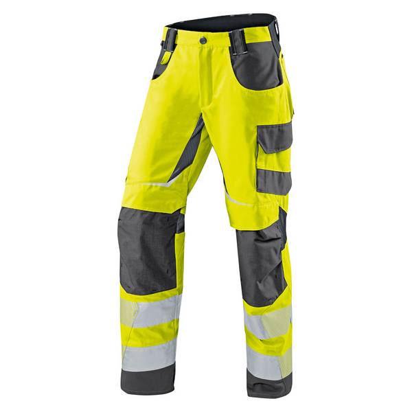 KÜBLER REFLECTIQ Sommerhose PSA 2, warngelb/anthrazit, 98