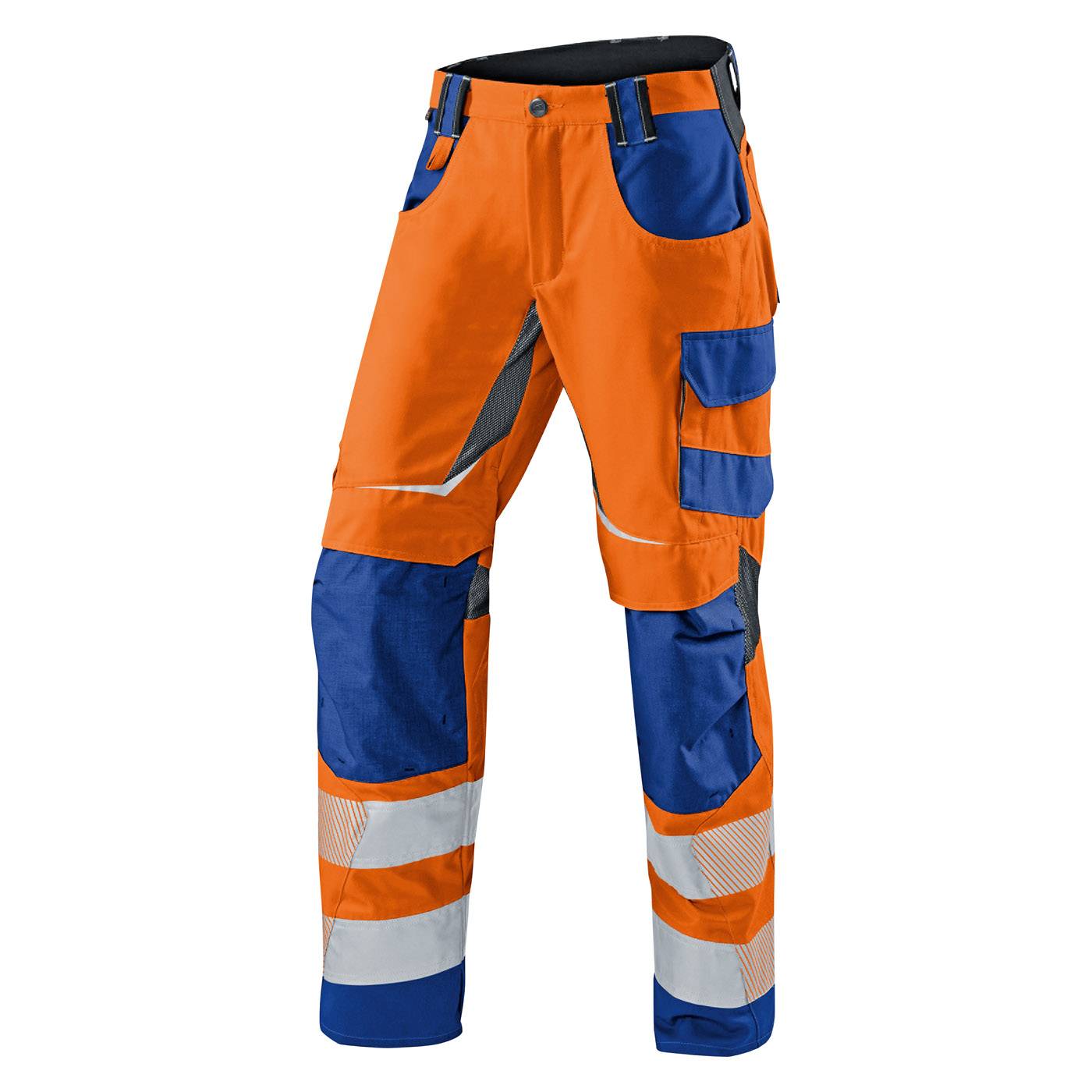 KÜBLER REFLECTIQ Sommerhose PSA 2, warnorange/kbl.blau, 114-0