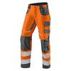 KÜBLER REFLECTIQ Sommerhose PSA 2, warnorange/anthrazit, 30