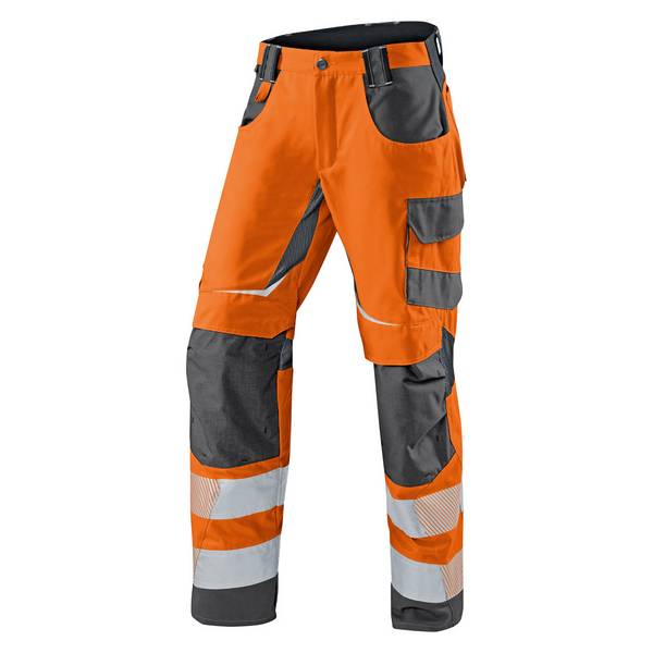 KÜBLER REFLECTIQ Sommerhose PSA 2, warnorange/anthrazit, 30