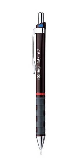 Rotring 1904692, Burgund, Kunststoff, Schwarz, Hexagonal-1