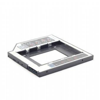 Gembird MF-95-01 - Laufwerksschachtadapter - 5,25"" Slim Line auf 2,5"" (13,3 cm Slim Line auf 6,4 cm)-1