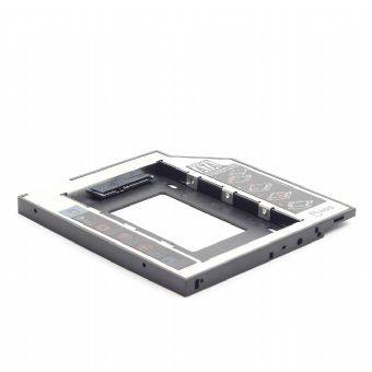 Gembird MF-95-01 - Laufwerksschachtadapter - 5,25"" Slim Line auf 2,5"" (13,3 cm Slim Line auf 6,4 cm)-3