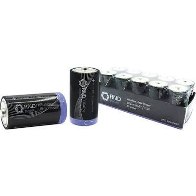 Alkali-Batterie C LR14 10er Pack