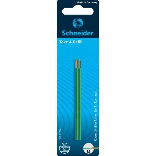 Kugelschreibermine Take4 VE=2 Stück grün