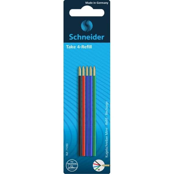 Kugelschreibermine Take4 VE=5 Stück sortiert