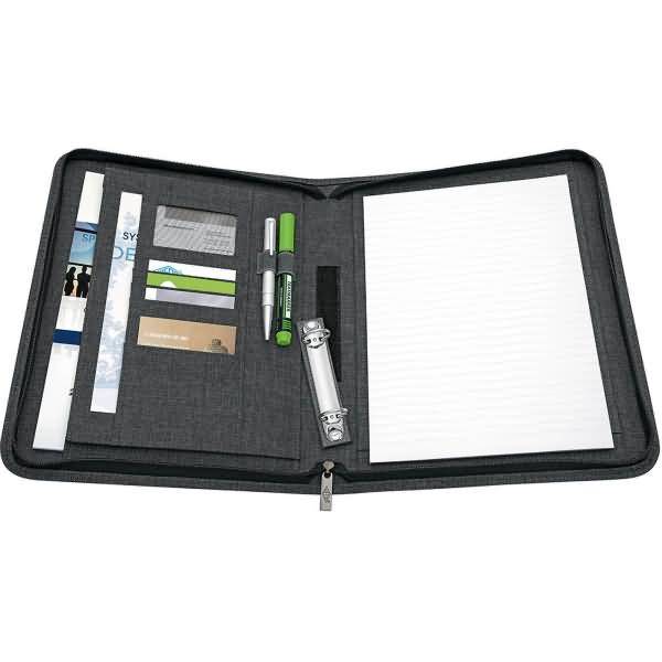 Ringbuchmappe College A4 Polyester 2 Ringe schwarz-1
