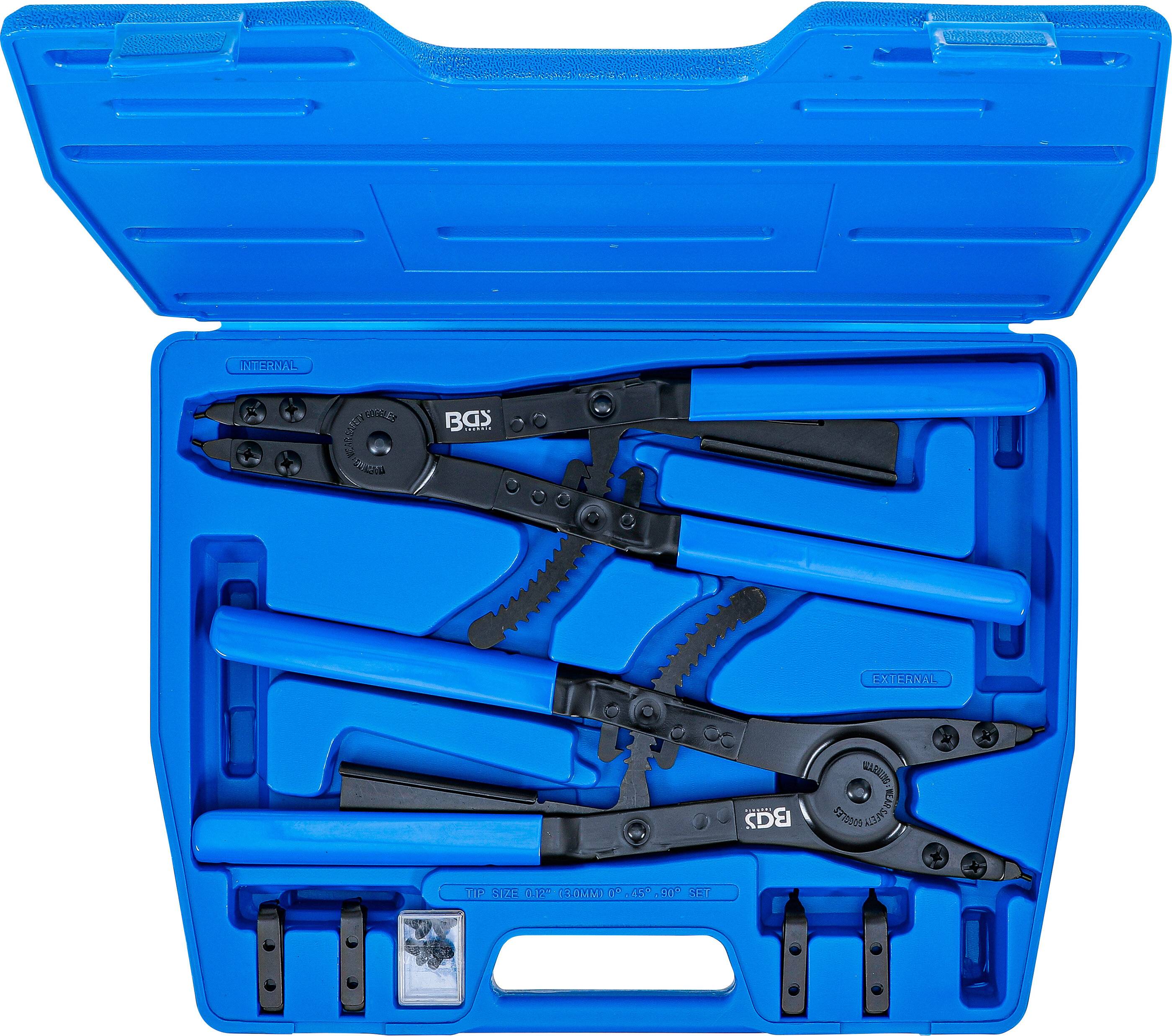 Sprengringzangen-Satz für NFZ auswechselbare Spitzen 400 mm-3