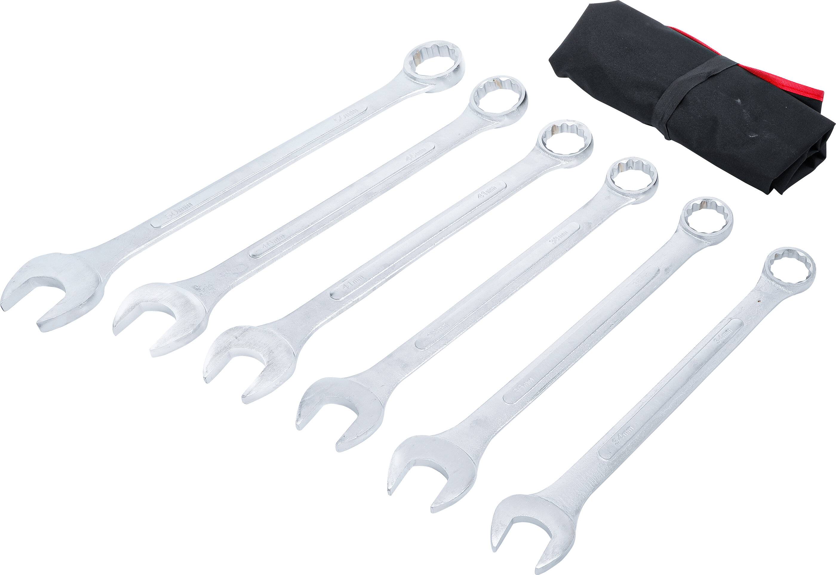 Maul-Ringschlüssel-Satz XXL SW 34 - 50 mm 6-tlg.-2