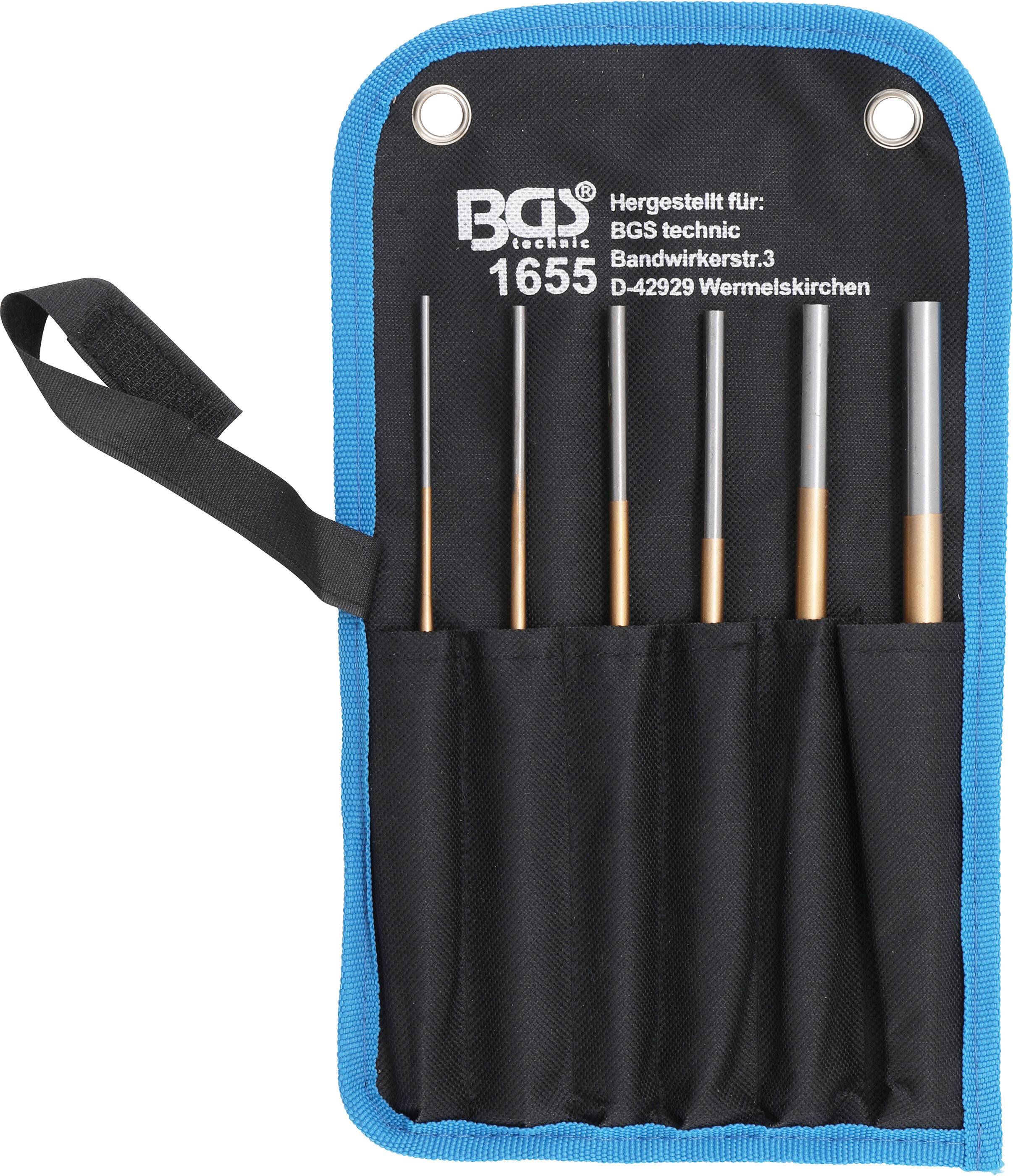 BGS 1655 Splintentreiber-Satz, 200 mm, 3 - 10 mm, 6-tlg.-1