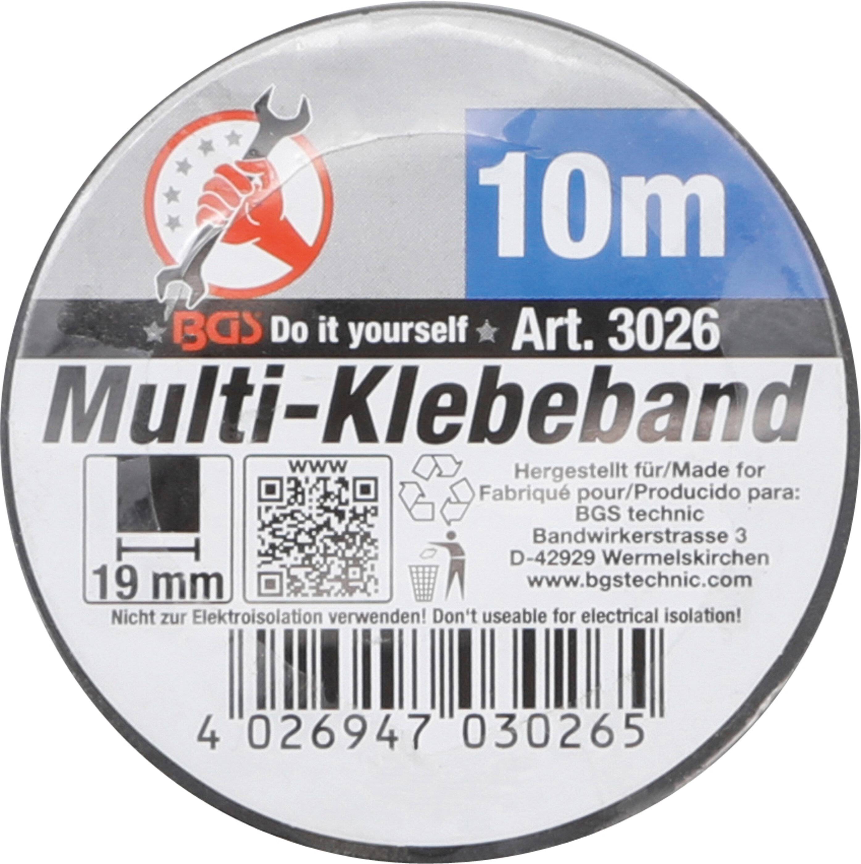 Multi-Klebeband - 10 m - schwarz-2