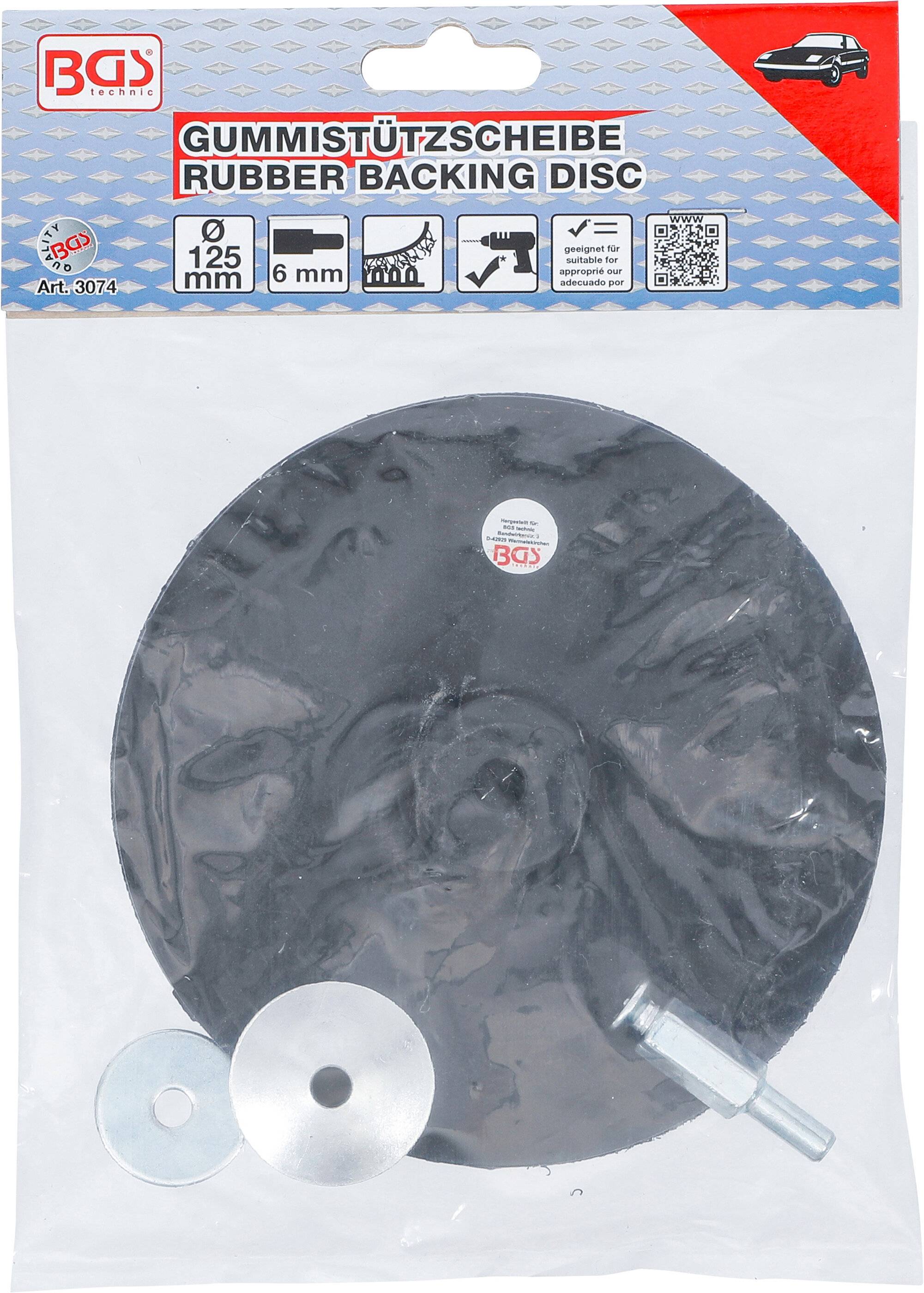 Gummistützscheibe Ø 125 mm-3