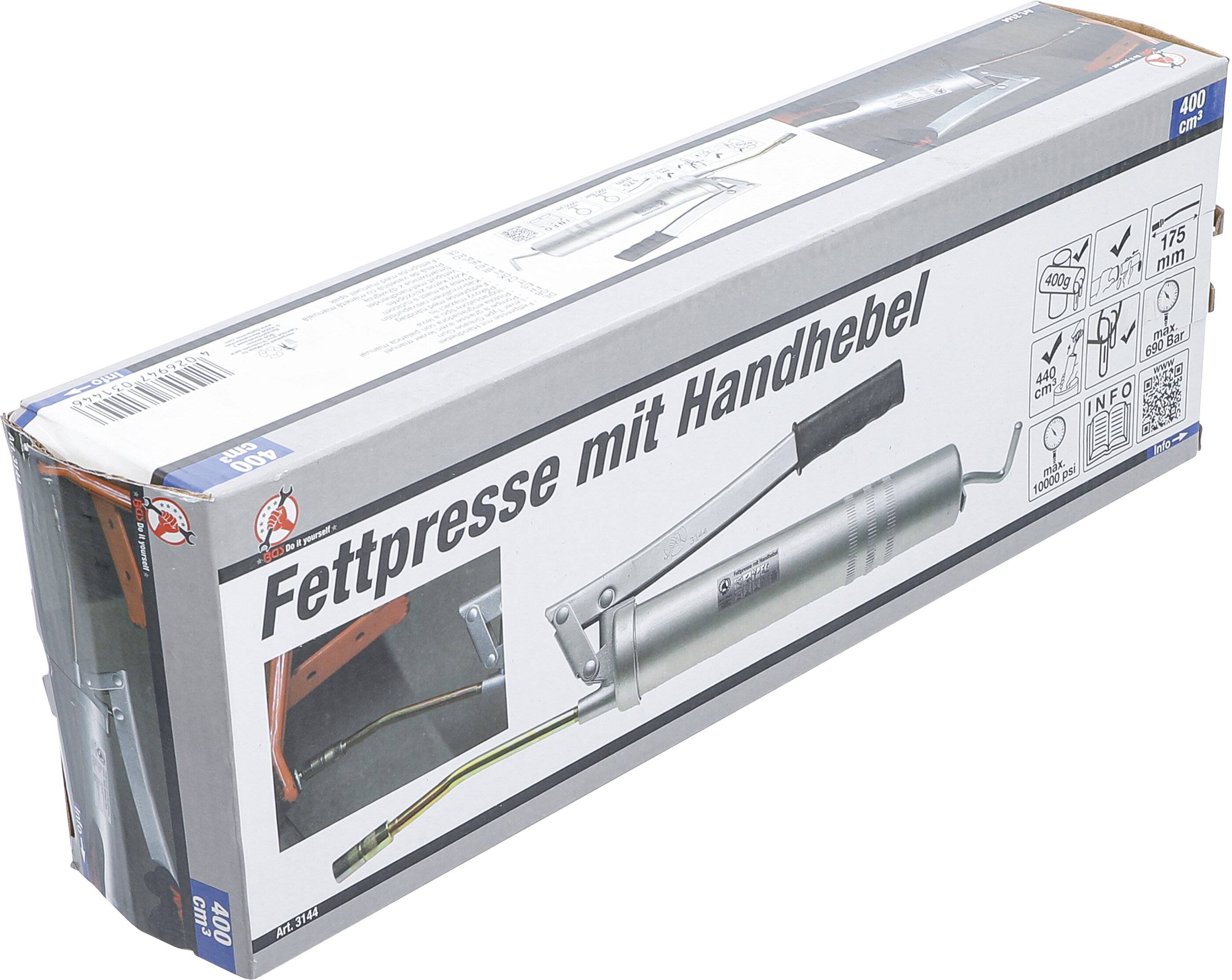 Fettpresse mit Handhebel 400 g-4