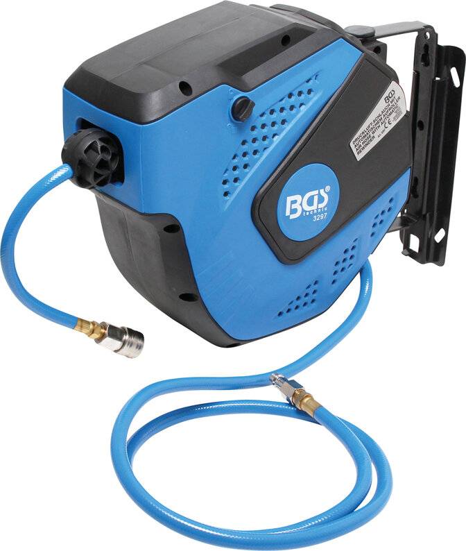 Druckluftschlauch mit Aufroller automatisch 10 m-0