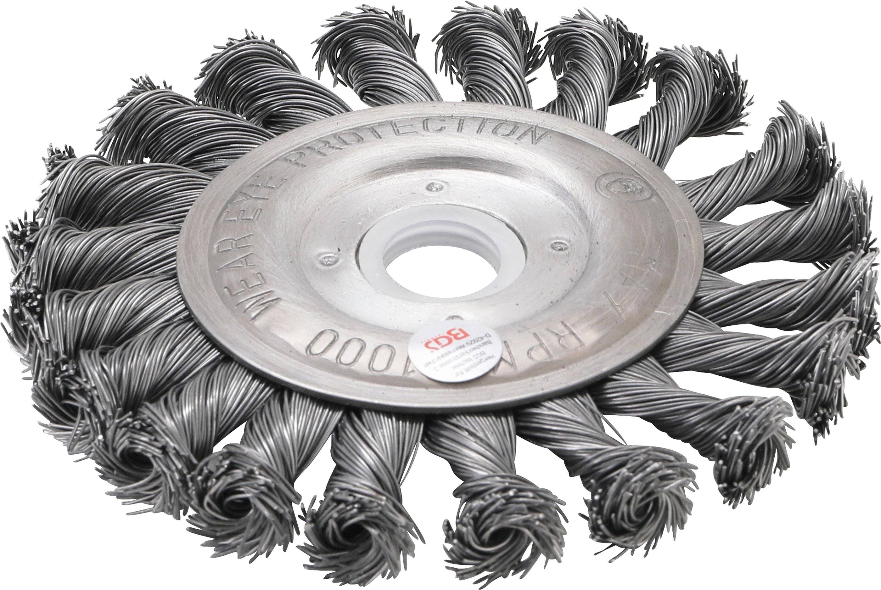 Scheibenbürste / Zopfrundbürste Ø 115 mm-0