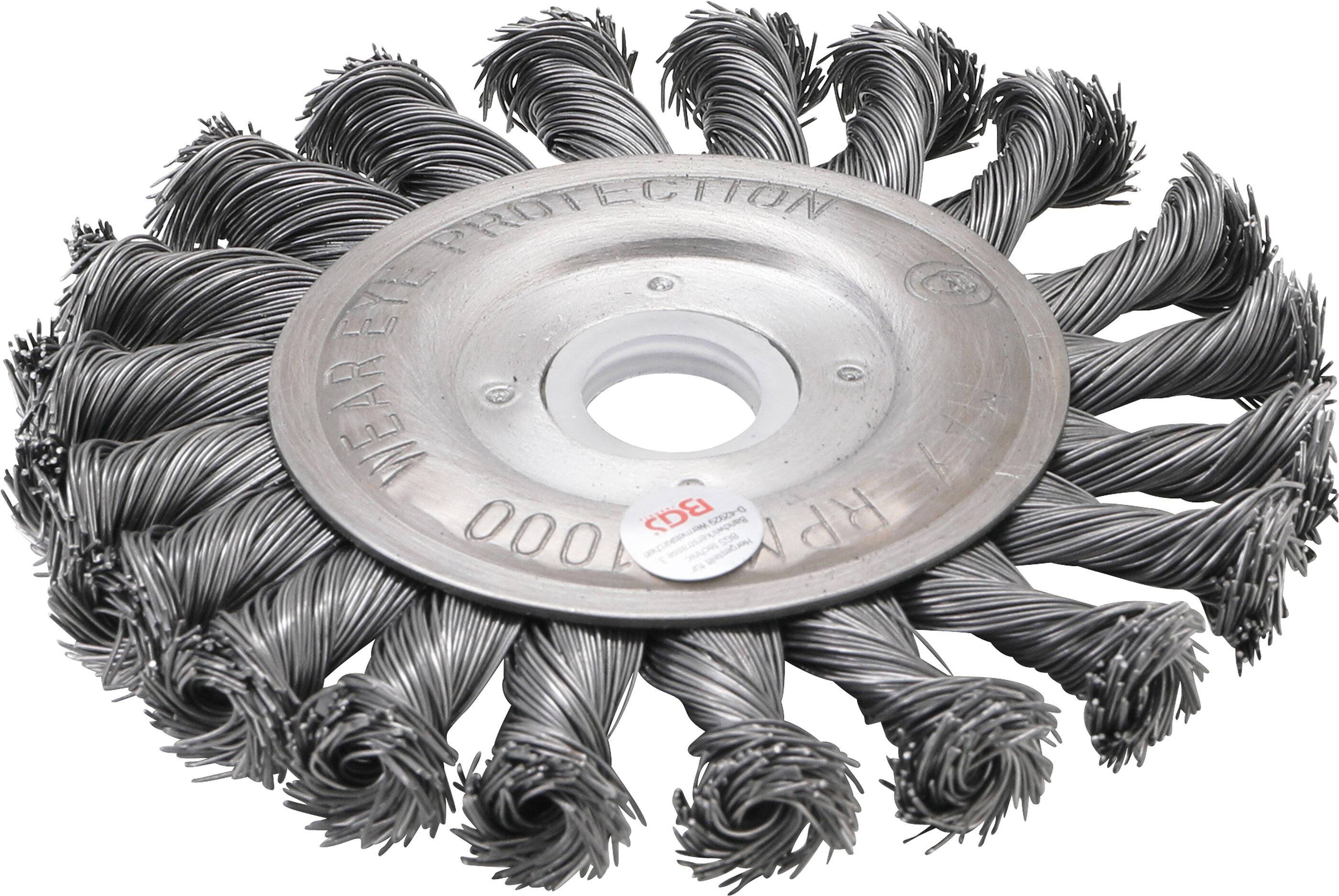 Scheibenbürste / Zopfrundbürste Ø 115 mm-1