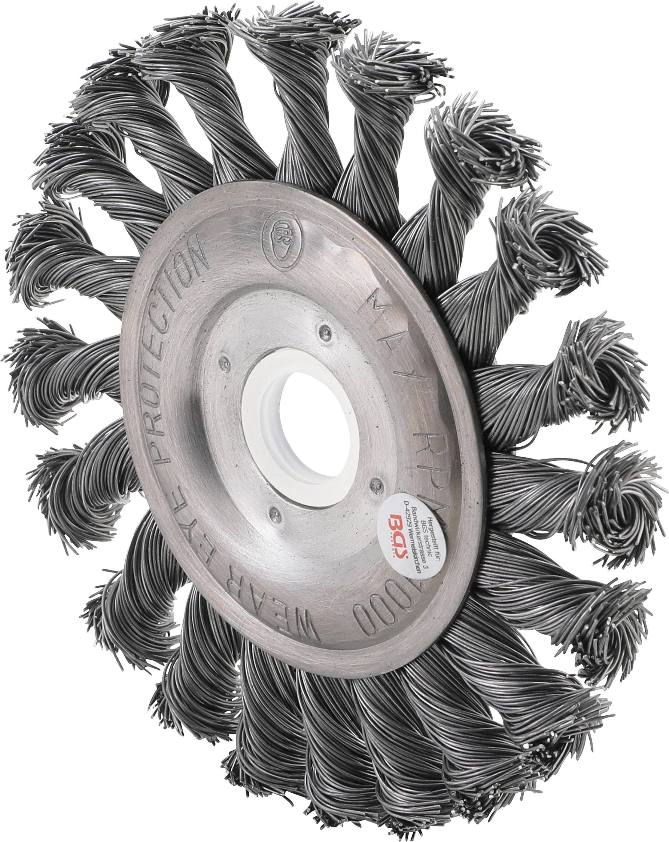 Scheibenbürste / Zopfrundbürste Ø 115 mm-2