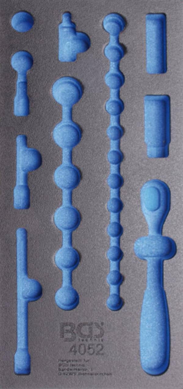 Werkstattwageneinlage 1/3: Steckschlüssel-Satz 10 mm (3/8") 26-tlg.