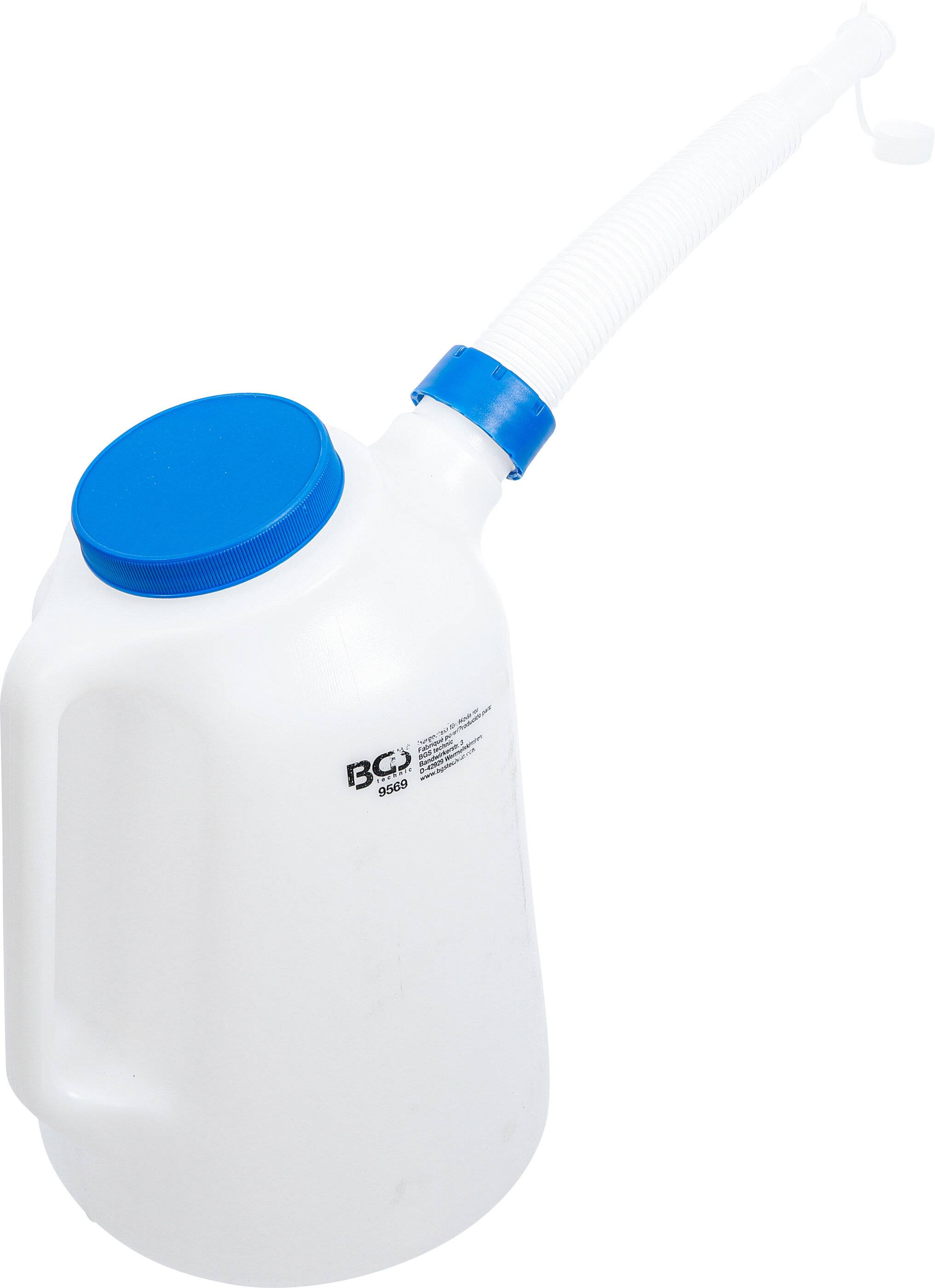 Füllkanne mit flexiblem Ausgussstutzen und Deckel 6 l-1