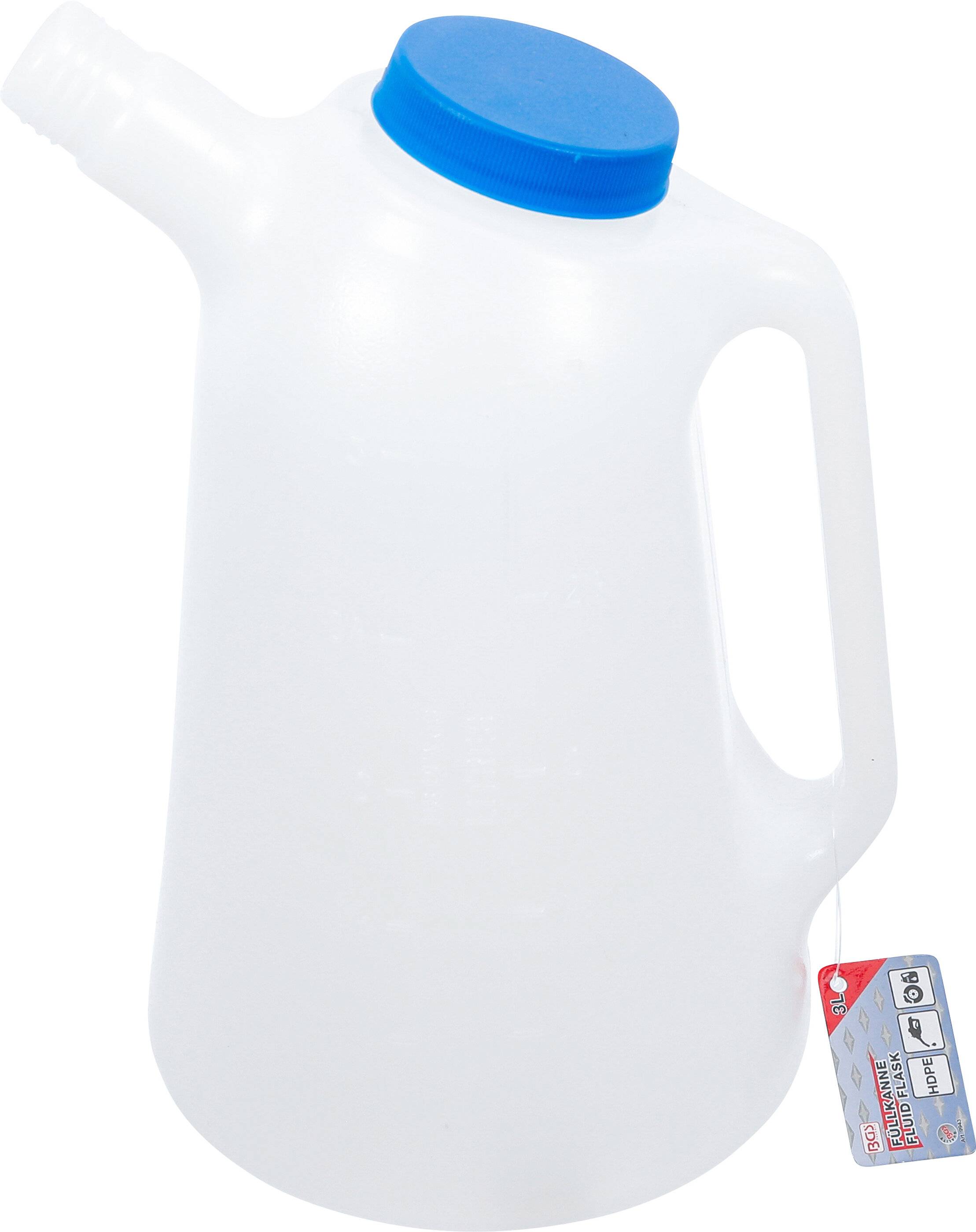 Füllkanne mit flexiblem Ausgussstutzen und Deckel 3 l-2