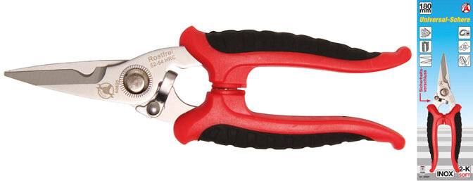 Universal-Schere Edelstahl 180 mm-0