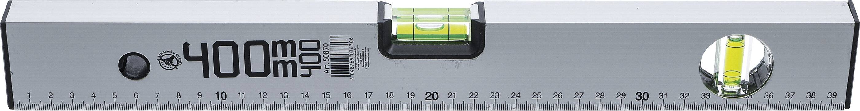 Wasserwaage 400 mm mit Hängeloch-1