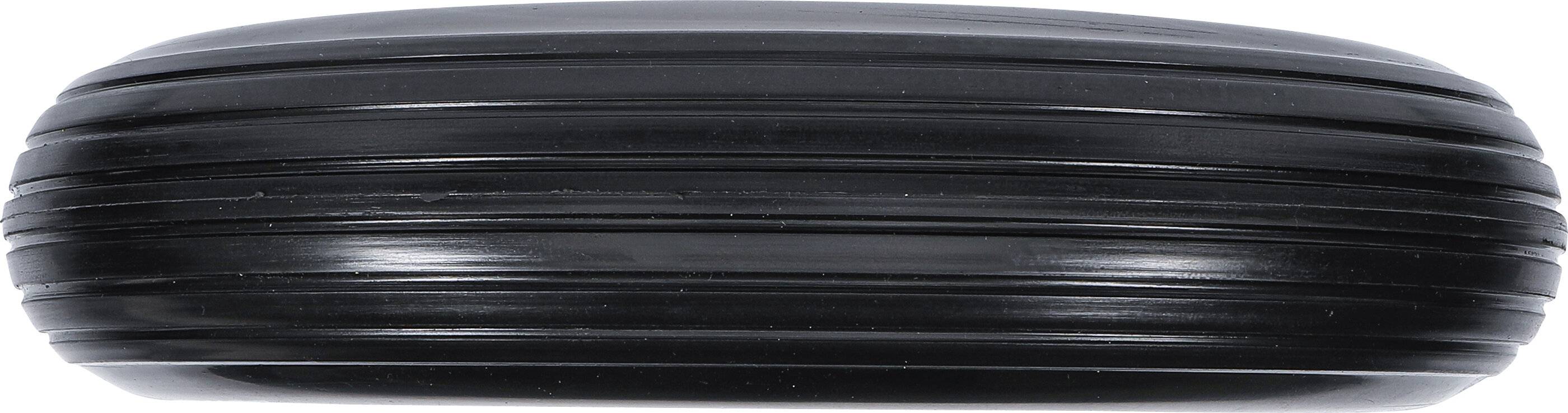 Schubkarrenrad PU, rot/schwarz 400 mm-1