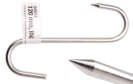 Fleischerhaken INOX 120 mm-0
