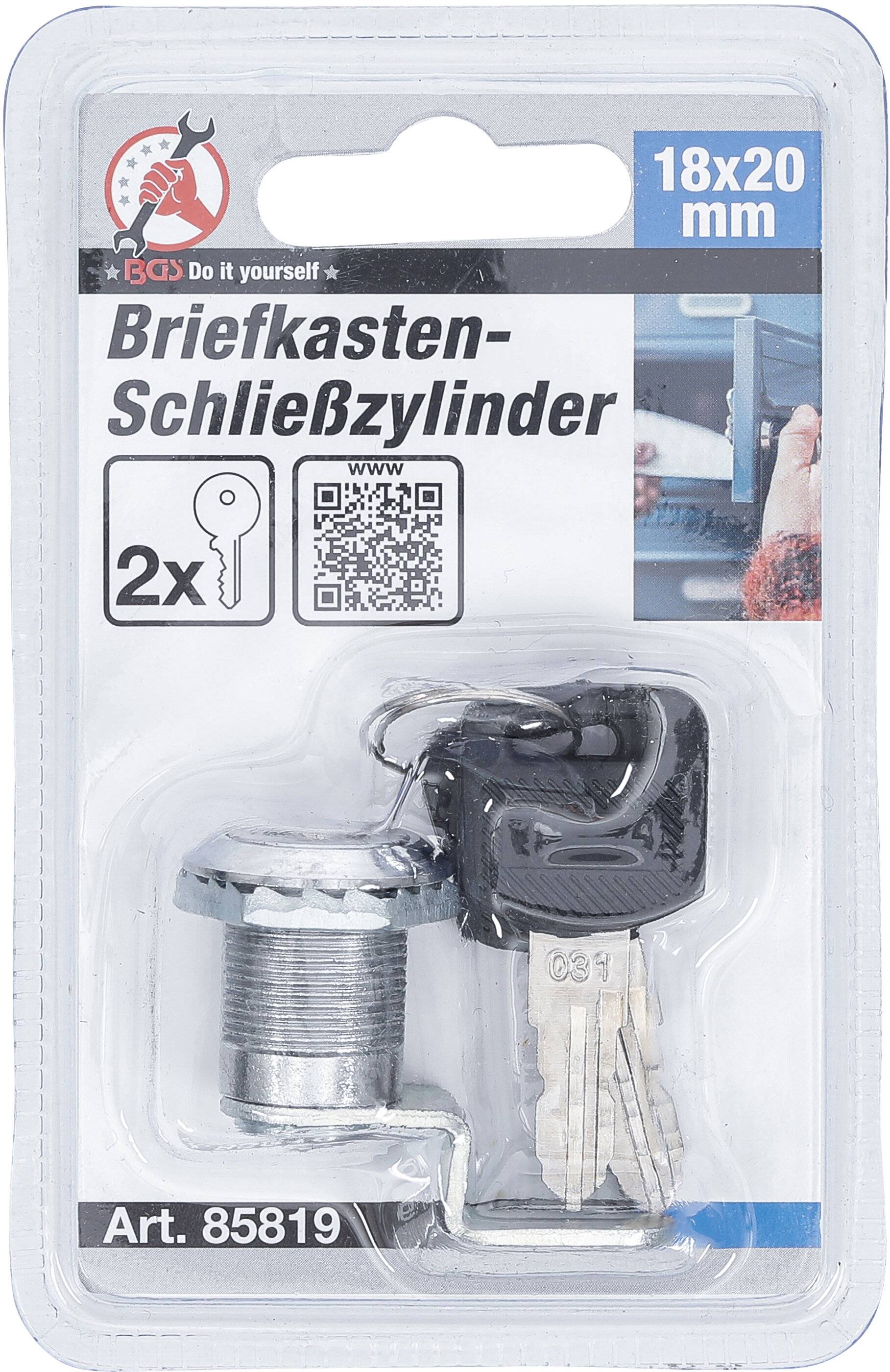 Briefkasten-Schließzylinder 18 x 20 mm-2