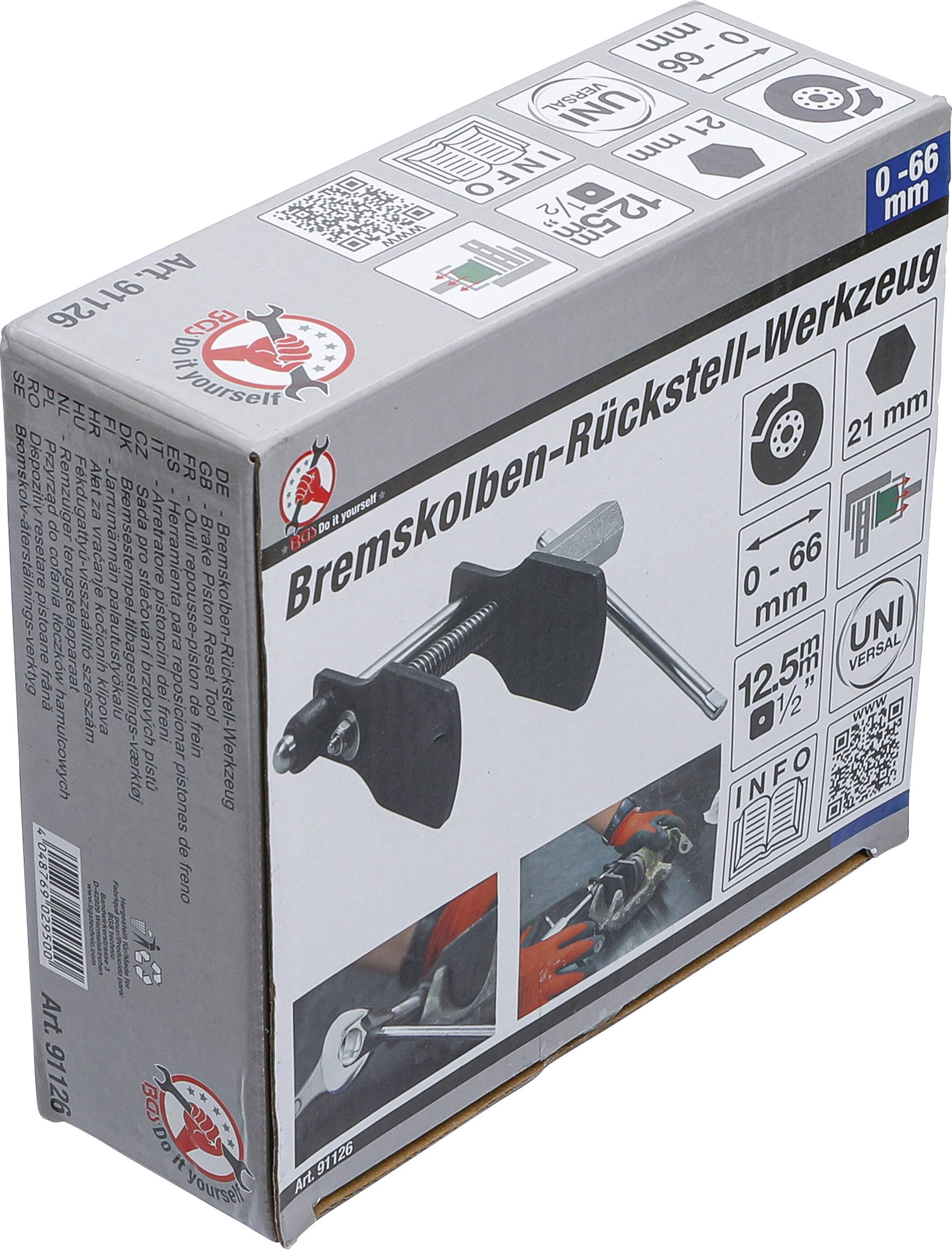 Bremskolben-Rückstell-Werkzeug universal 0 - 66 mm-3