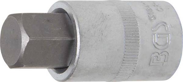 BGS 5184-H17 Bit-Einsatz, Antrieb Innenvierkant 12 ,5 mm (1/2"), Innensechskant 17 mm