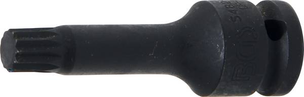 Kraft-Bit-Einsatz Antrieb Innenvierkant 12,5 mm (1/2") Innenvielzahn (für XZN) M12