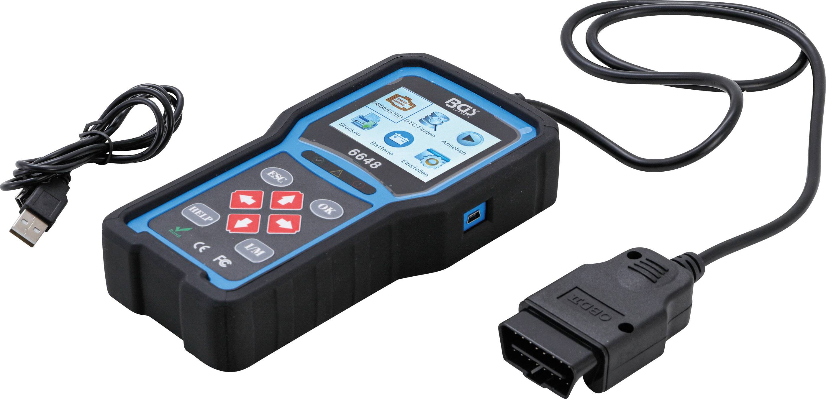 BGS technic OBD 2 (EOBD) Fehlerdiagnosegerät-0