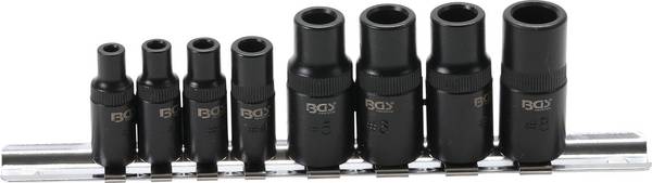 Gewindebohrer-Aufnahme-Satz 6,3 mm (1/4") / 10 mm (3/8") 8-tlg.