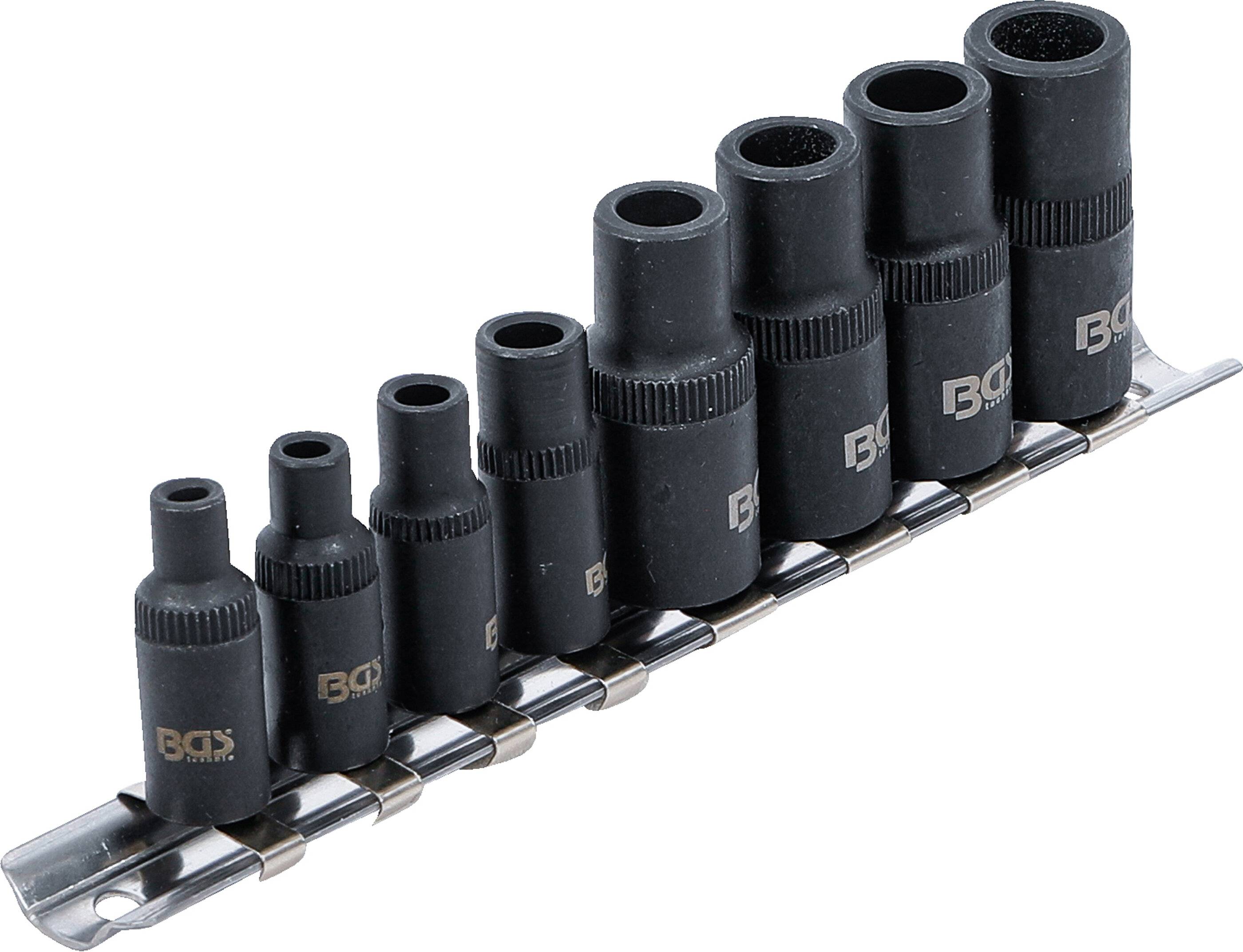 Gewindebohrer-Aufnahme-Satz 6,3 mm (1/4") / 10 mm (3/8") 8-tlg.-2
