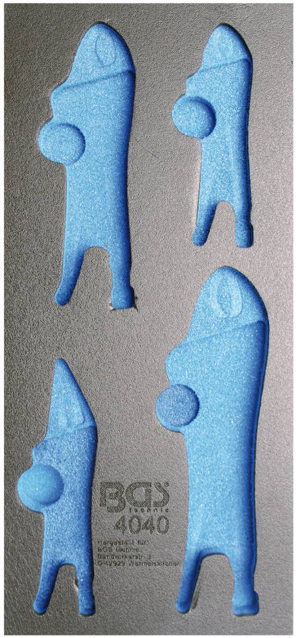BGS 4040-1 Werkstattwageneinlage 1/3, leer, für Ar t. 4040