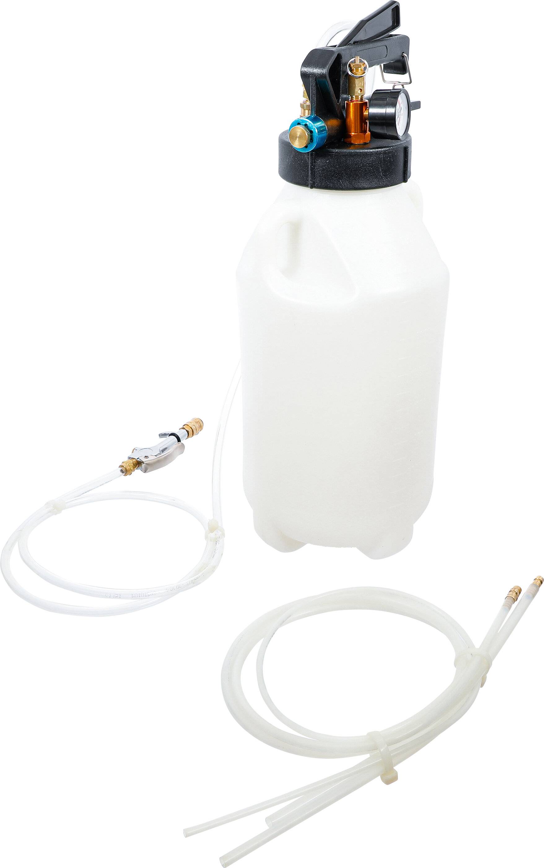 Druckluft-Öl-Absaug und Befüllgerät - für Getriebe - 1/4" Luftanschluss - 6 l Behälter-1